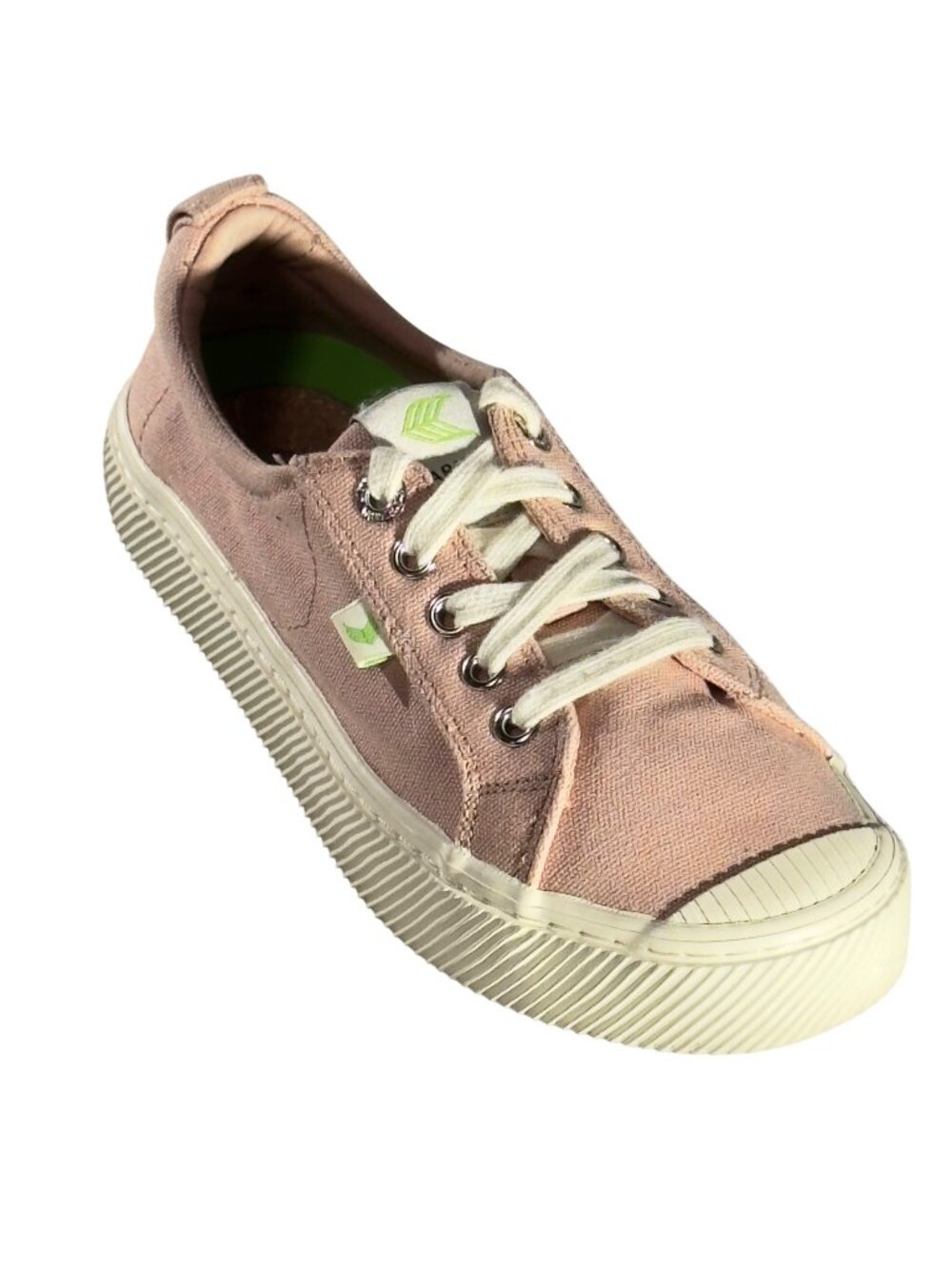CARIUMA Women's OCA Low Pink Canvas Sneakers Sustainable & Comfortable Size 8